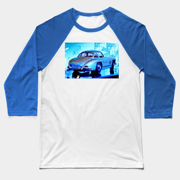 Mercedes 300SL Baseball T-Shirt by DeVerviers